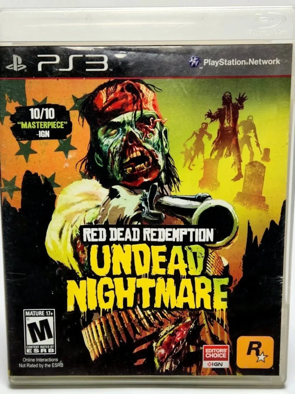 Red Dead Redemption Undead Nightmare PS3 Sony Playstation 3 CIB Complete -Tested